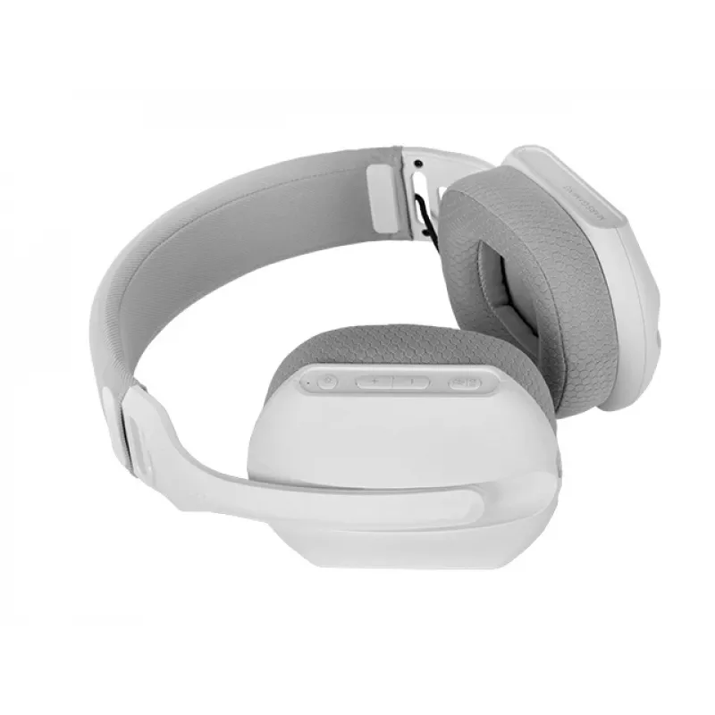 Mars Gaming MHW-PROW Headset Wired & Wireless Head-band USB Type-C Bluetooth White