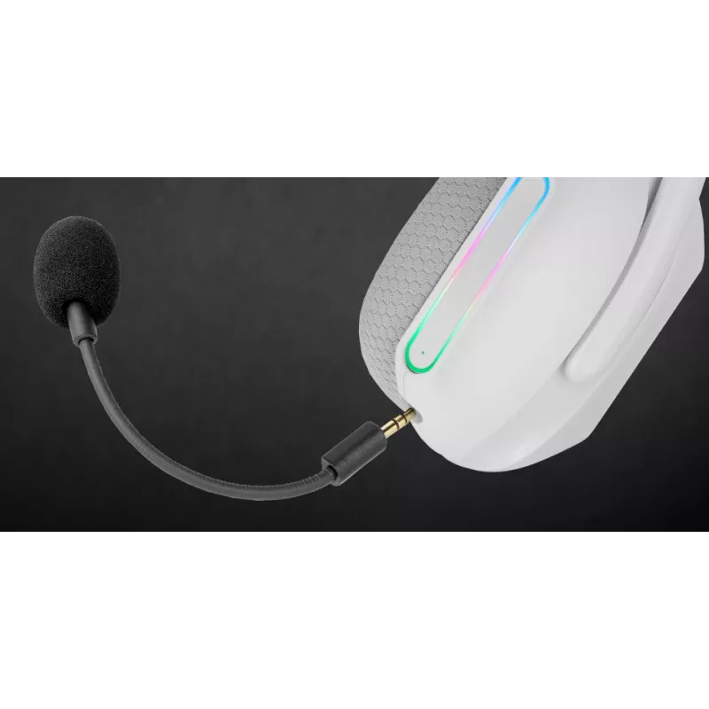 Mars Gaming MHW-PROW Headset Wired & Wireless Head-band USB Type-C Bluetooth White