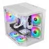 Mars Gaming MC-3TLITEW Mini Tower White