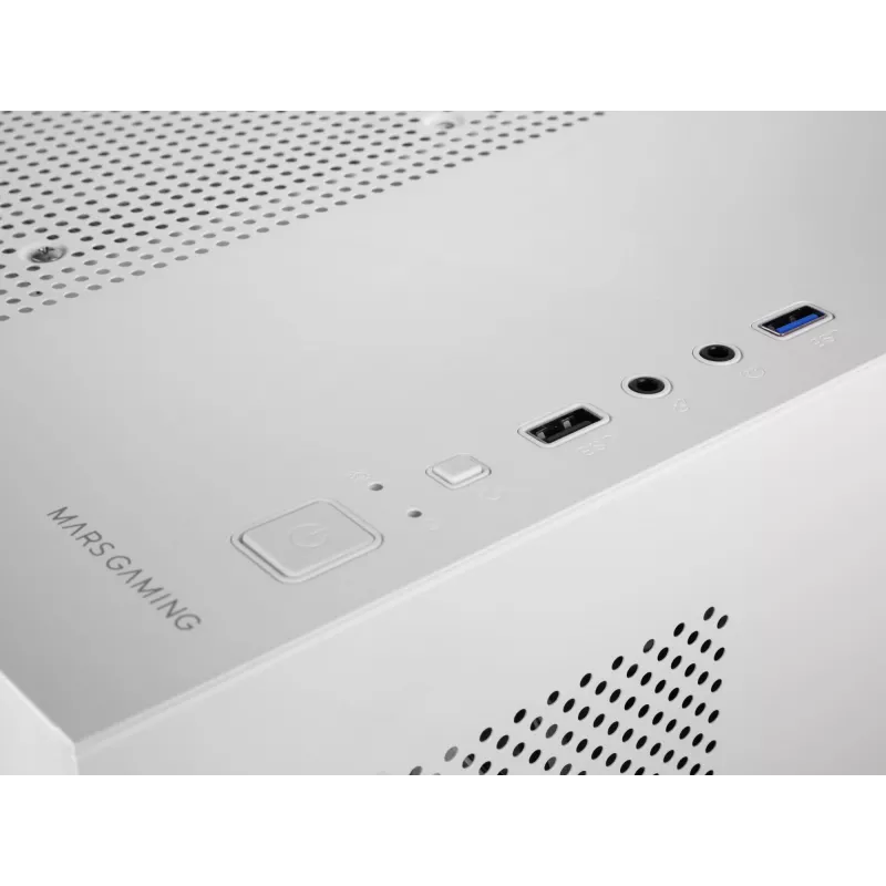 Mars Gaming MC-3TLITEW Mini Tower White
