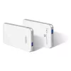 AXAGON EE25-S6 - HDD / SSD-Gehäuse - 2.5 Zoll - SATA - Serial ATA II - Serial ATA III - 5 Gbit/s - USB Konnektivität - Weiß