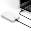 AXAGON EE25-S6 - HDD / SSD-Gehäuse - 2.5 Zoll - SATA - Serial ATA II - Serial ATA III - 5 Gbit/s - USB Konnektivität - Weiß