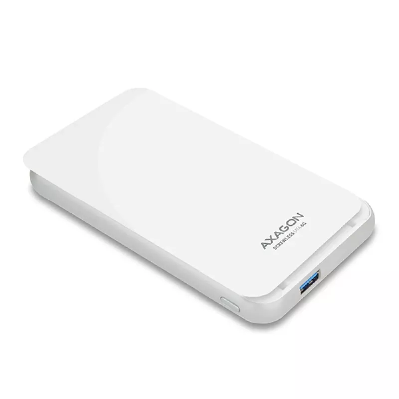 AXAGON EE25-S6 - HDD / SSD-Gehäuse - 2.5 Zoll - SATA - Serial ATA II - Serial ATA III - 5 Gbit/s - USB Konnektivität - Weiß