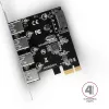 Axagon PCEU-430VL interface cards/adapter Internal USB 3.2 Gen 1 (3.1 Gen 1)