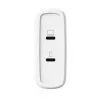Charger TRUST Maxo 100W 2-Port USB-C GaN — 100 W, 2x USB-C, 20 V max, AC indoor, 2 m cable, white