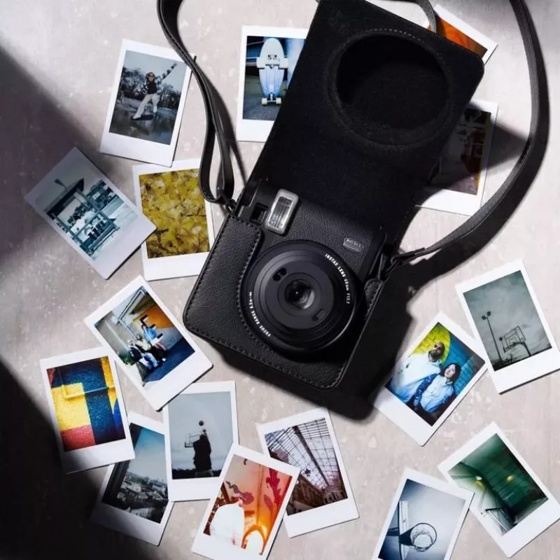 Ladies case Fujifilm 70100162646 Black Shoulder strap Instax mini 99