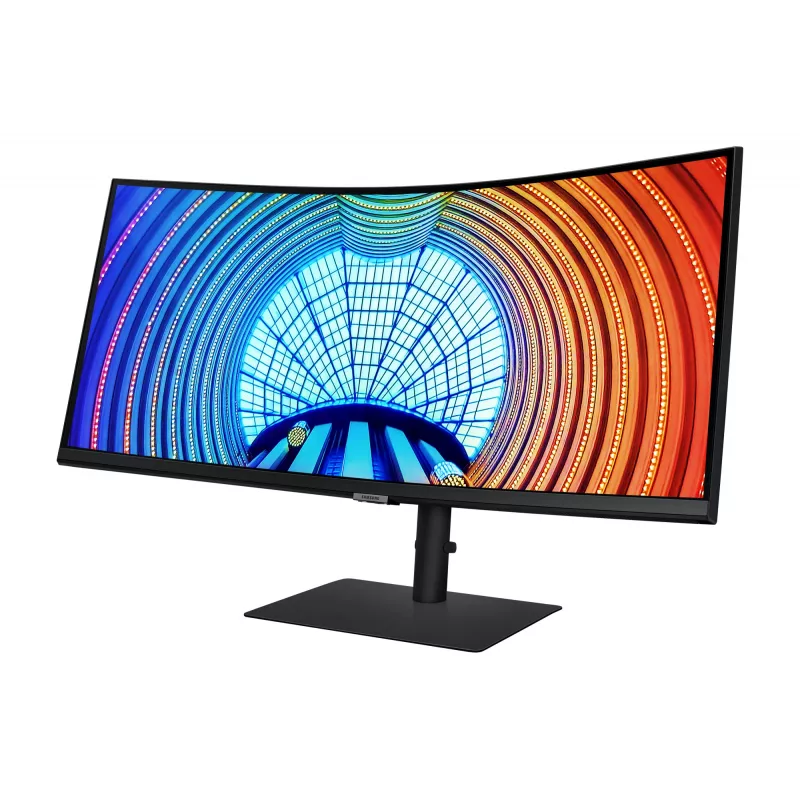 Samsung S65UA computer monitor 86.4 cm (34 inch) 3440 x 1440 pixels UltraWide Quad HD LCD Black