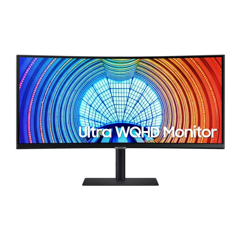 Samsung S65UA computer monitor 86.4 cm (34 inch) 3440 x 1440 pixels UltraWide Quad HD LCD Black