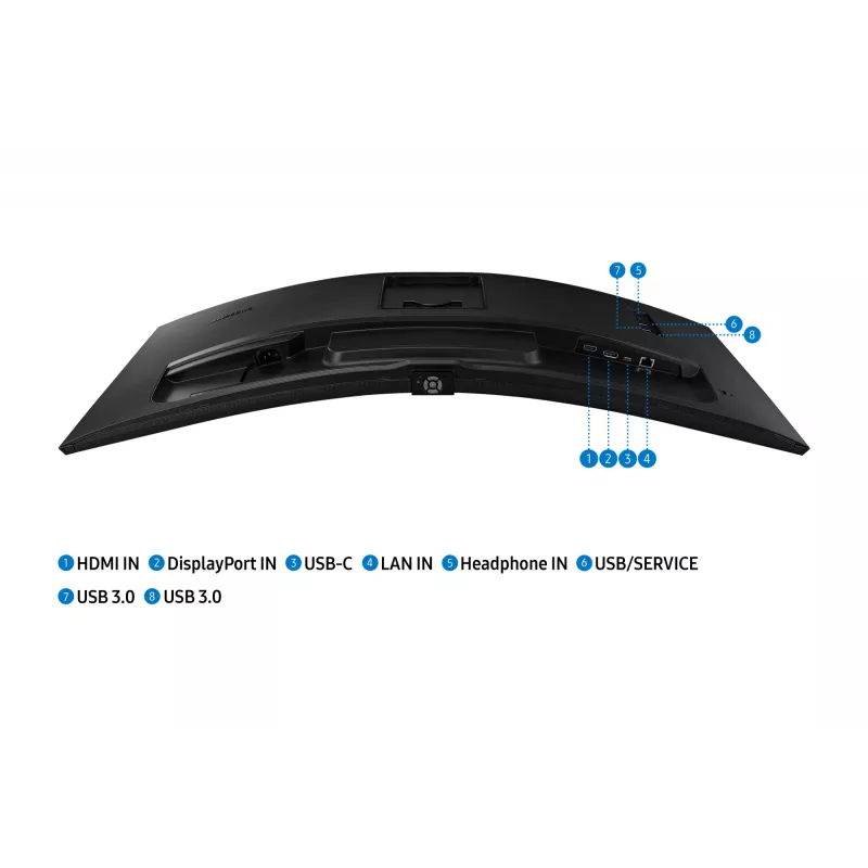 Samsung S65UA computer monitor 86.4 cm (34 inch) 3440 x 1440 pixels UltraWide Quad HD LCD Black