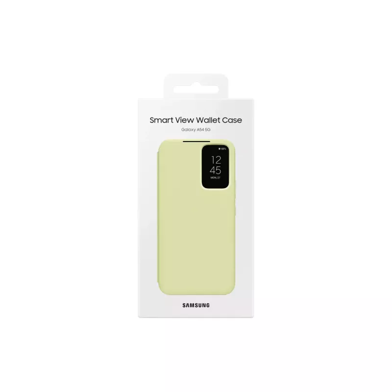Samsung EF-ZA546 mobile phone case 16.3 cm (6.4 inch) Wallet case Lime