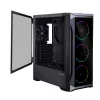 Zalman Z8 TG ATX Mid Tower PC Case, ARGB fan x3, T/G Midi Tower Black