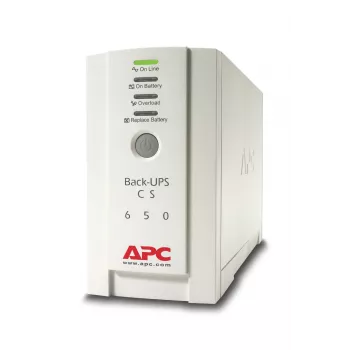 APC Back-UPS BK650EI - 650VA, 4x C13 output, USB, Standby (Offline), 0.65 kVA, 400 W, Sine, 160 V, 286 V