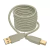 USB 2.0 A to B Cable Tripp Lite U022-006-BE 6 ft Beige