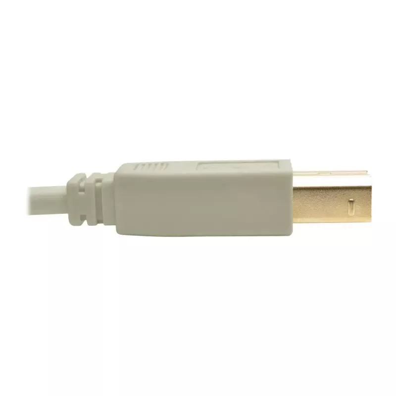 USB 2.0 A to B Cable Tripp Lite U022-006-BE 6 ft Beige
