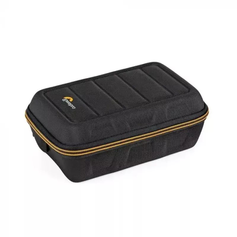 Camera Case Lowepro HARDSIDE CS 60 — hard shell compact case, 140×85×227 mm, black/orange