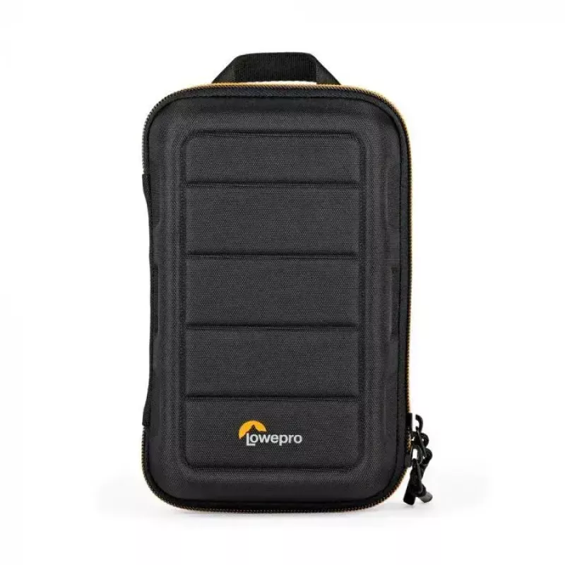 Camera Case Lowepro HARDSIDE CS 60 — hard shell compact case, 140×85×227 mm, black/orange