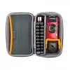 Camera Case Lowepro HARDSIDE CS 60 — hard shell compact case, 140×85×227 mm, black/orange