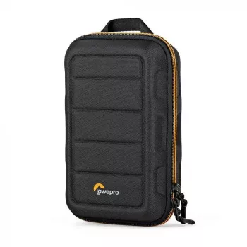 Camera Case Lowepro HARDSIDE CS 60 — hard shell compact case, 140×85×227 mm, black/orange