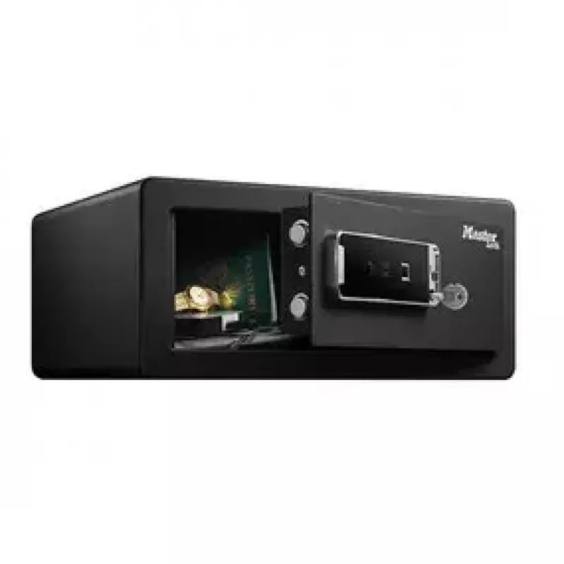 Freestanding safe MASTER LOCK LX110BEURHRO Black 2 Keys Fingerprint reader