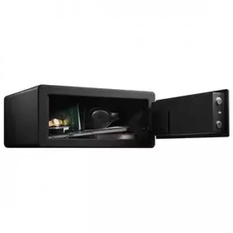 Freestanding safe MASTER LOCK LX110BEURHRO Black 2 Keys Fingerprint reader