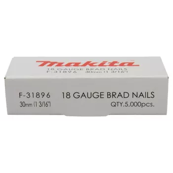 Brad nail Makita F-31896 30mm 5000 pcs