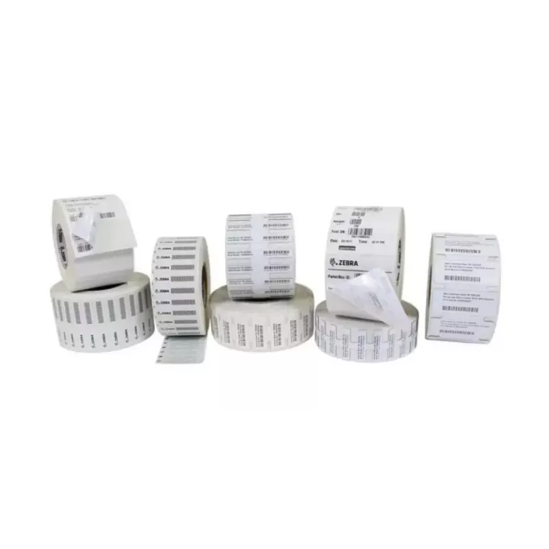 Barcode label Zebra 10026769 White