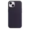 Leather MagSafe Cover for Apple iPhone 14 — Violet, fits 6.1 inch