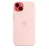 Silicone Case Apple iPhone 14 Plus MagSafe Chalk Pink Cover
