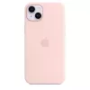 Silicone Case Apple iPhone 14 Plus MagSafe Chalk Pink Cover