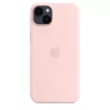 Silicone Case Apple iPhone 14 Plus MagSafe Chalk Pink Cover
