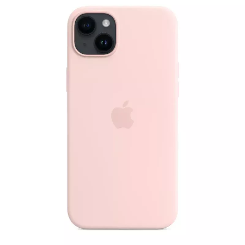 Silicone Case Apple iPhone 14 Plus MagSafe Chalk Pink Cover