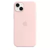 Silicone Case Apple iPhone 14 Plus MagSafe Chalk Pink Cover