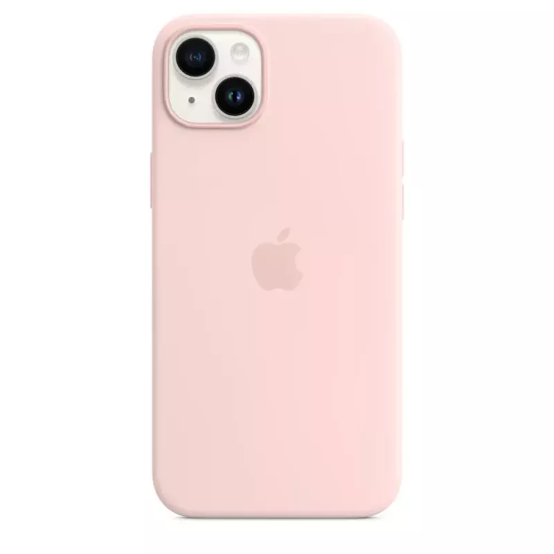 Silicone Case Apple iPhone 14 Plus MagSafe Chalk Pink Cover