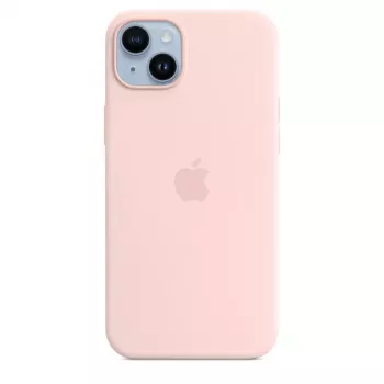 Silicone Case Apple iPhone 14 Plus MagSafe Chalk Pink Cover