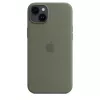 Cover Apple iPhone 14 Plus Silicone Case with MagSafe Olive