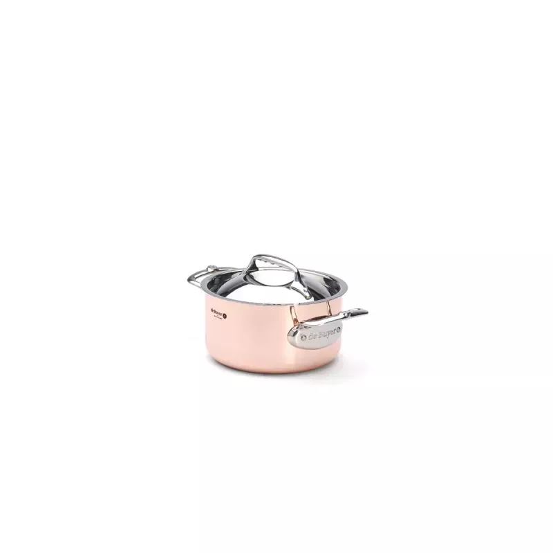 Saucepan de Buyer 6242.16 1.8L Round Copper Stainless Steel