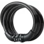 Cable lock MASTERLOCK Coiled Cord 8143EURDPRO 120 cm — security cable for devices