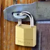 Luggage key lock MASTER LOCK 20mm wide solid brass body padlock