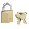 Luggage key lock MASTER LOCK 20mm wide solid brass body padlock