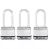 Padlock MASTER LOCK 45mm Excell laminated steel 3-pack with 51mm shackle