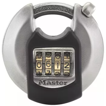 Combination lock MASTER LOCK 70mm Excell zinc discus padlock