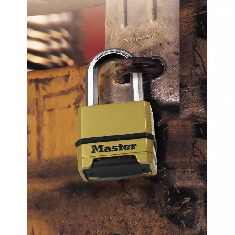 Padlock MASTER LOCK M175EURDLH 56mm zinc body 51mm shackle