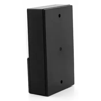 Doorbell RING Geemarc 595 U.L.E Wireless IP44 Battery AA 50 m Range Black/Silver