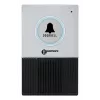 Doorbell RING Geemarc 595 U.L.E Wireless IP44 Battery AA 50 m Range Black/Silver