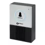 Doorbell RING Geemarc 595 U.L.E Wireless IP44 Battery AA 50 m Range Black/Silver