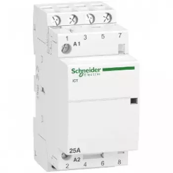 Auxiliary contact Schneider Electric A9C20834 — multicolour, AC contact rating 240 V