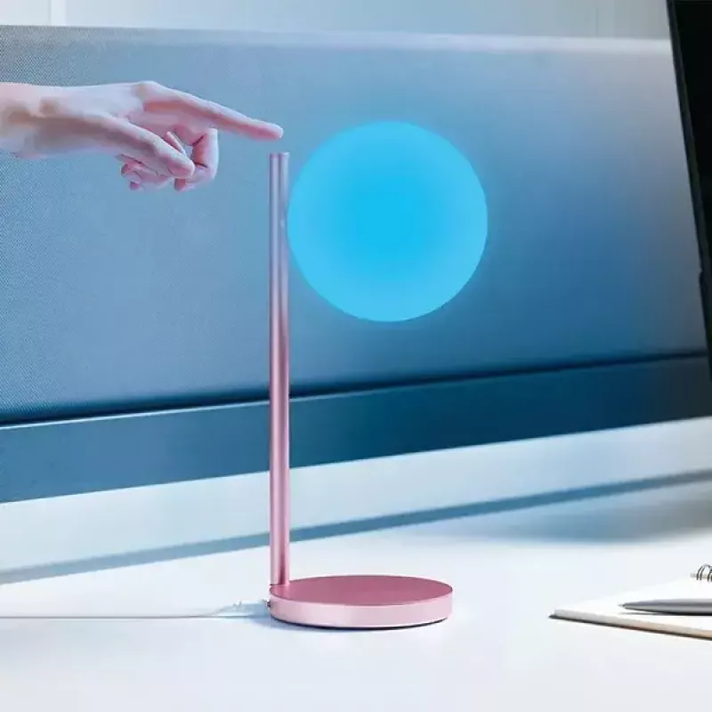 Table LED lamp Lexon Bubble Lamp LH70LP light pink 15W with wireless charger