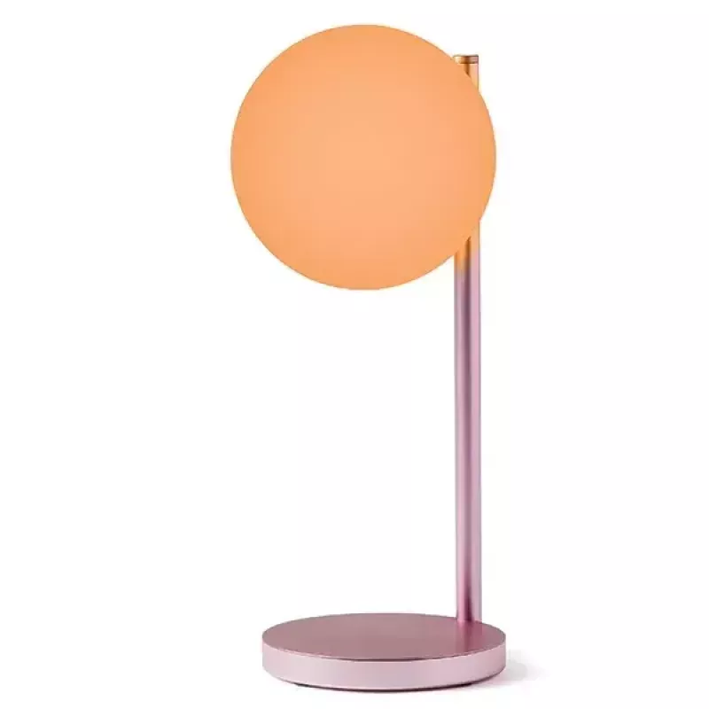 Table LED lamp Lexon Bubble Lamp LH70LP light pink 15W with wireless charger