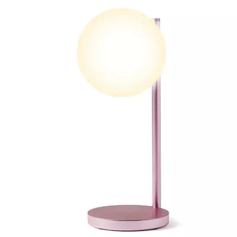 Table LED lamp Lexon Bubble Lamp LH70LP light pink 15W with wireless charger