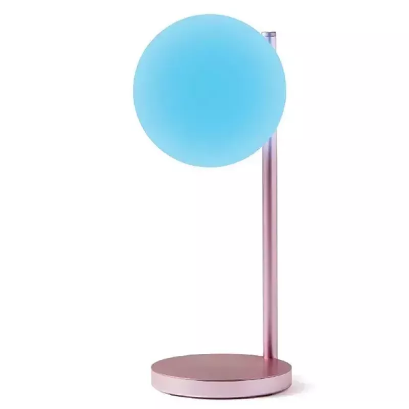 Table LED lamp Lexon Bubble Lamp LH70LP light pink 15W with wireless charger